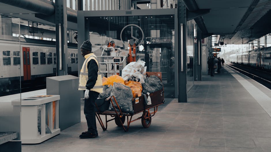 Affordable rubbish clearance near Kingston Station Canbury Gardens